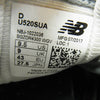 NEW BALANCE ニューバランス U520SUA UNITED ARROWS別注 ロー カット スニーカー ヌバックレザー グレー グレー系 27.5cm【中古】
