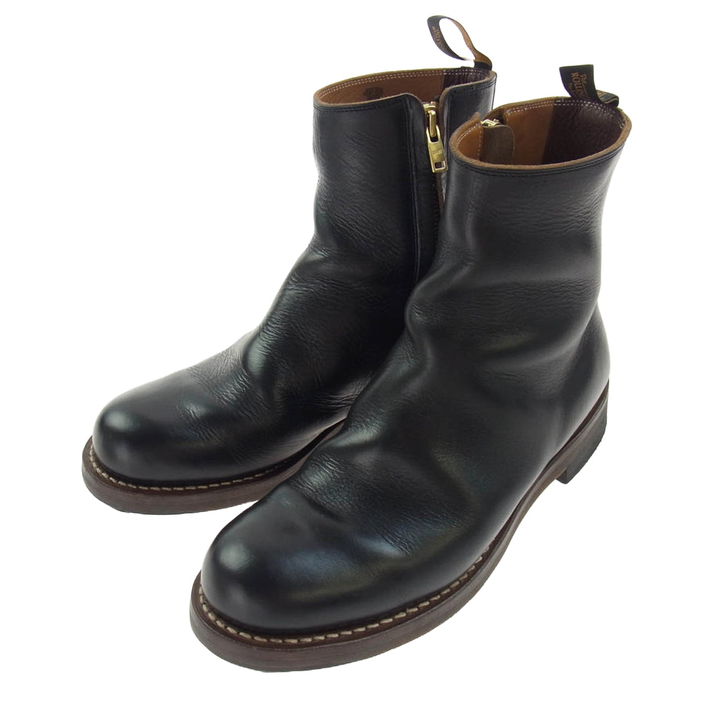 ROLLING DUB TRIO ローリングダブトリオ RDT-A14 CASPER キャスパー 茶芯 ホースハイド ホーウィン クロムエクセル レザー ブーツ ブラック系 26.5ｃｍ【中古】