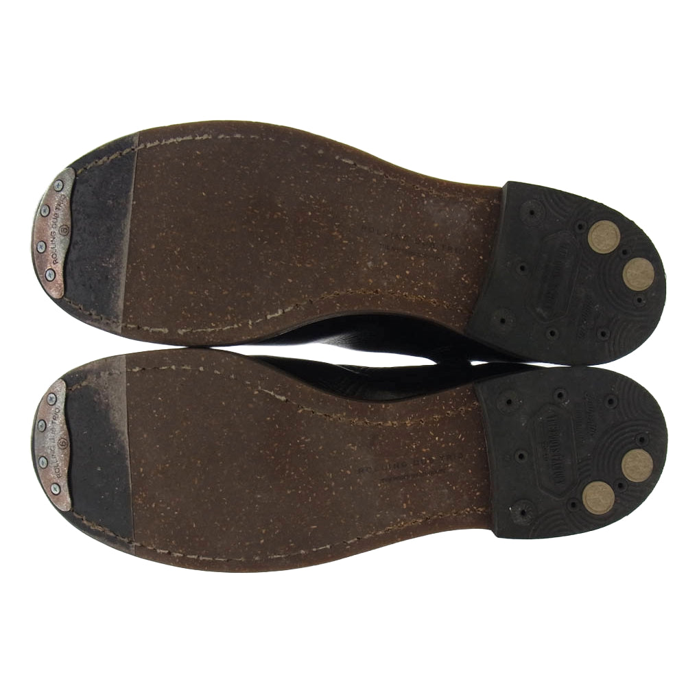 ROLLING DUB TRIO ローリングダブトリオ RDT-A14 CASPER キャスパー 茶芯 ホースハイド ホーウィン クロムエクセル レザー ブーツ ブラック系 26.5ｃｍ【中古】