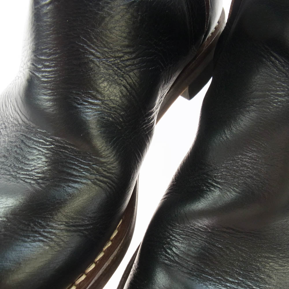 ROLLING DUB TRIO ローリングダブトリオ RDT-A14 CASPER キャスパー 茶芯 ホースハイド ホーウィン クロムエクセル レザー ブーツ ブラック系 26.5ｃｍ【中古】