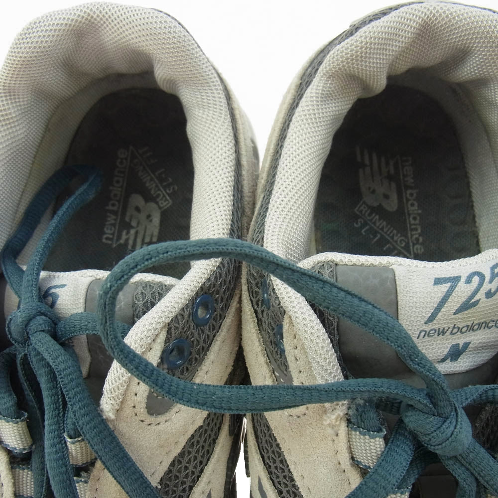 NEW BALANCE ニューバランス ML725N スニーカー ランニングシューズ グレー系 26.5cm【中古】