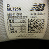 NEW BALANCE ニューバランス ML725N スニーカー ランニングシューズ グレー系 26.5cm【中古】