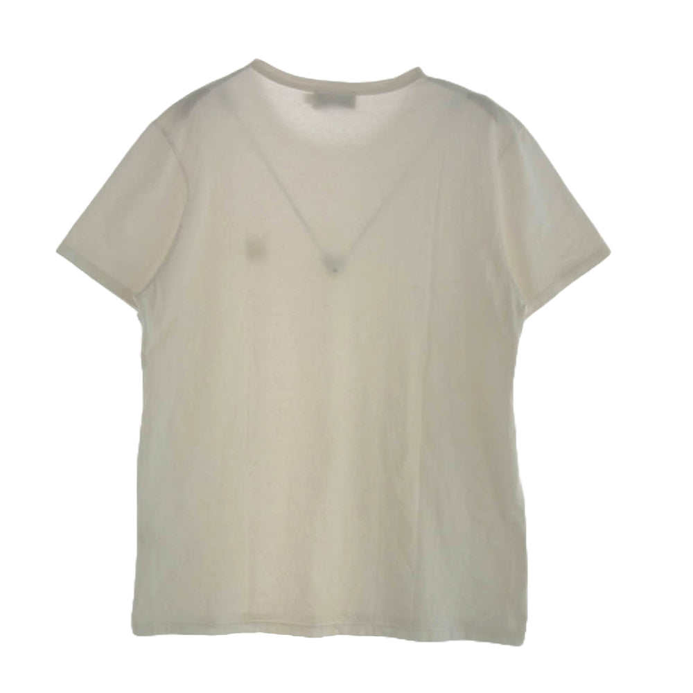 MAISON KITSUNE メゾンキツネ フォックスヘッド パッチ クラシック Ｔシャツ ホワイト系 M【中古】