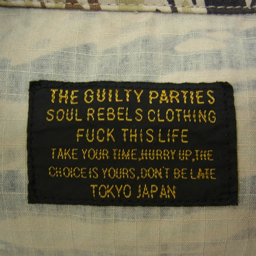 WACKO MARIA ワコマリア 25SS-WMO-ML07 TIGER CAMO FATIGUE JACKET タイガー カモ ミリタリー ジャケット カーキ系 L【美品】【中古】