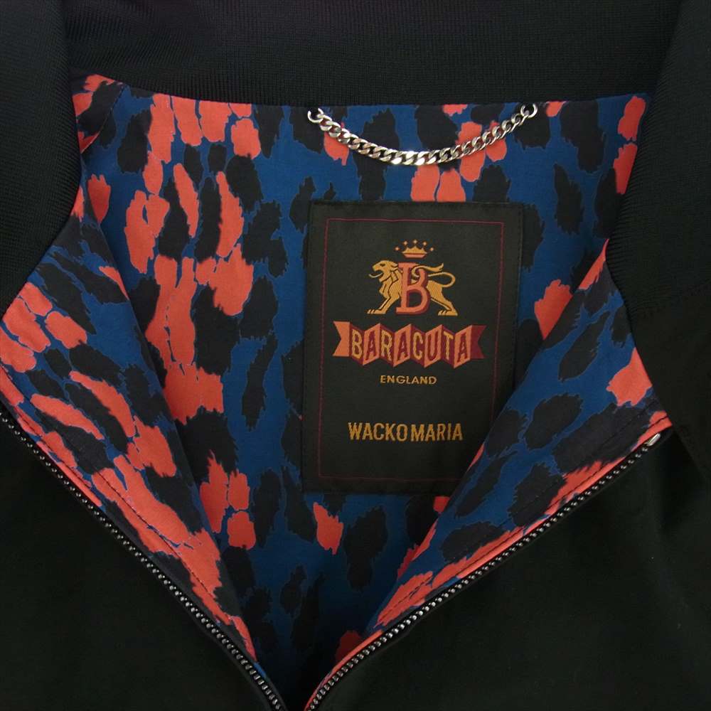 WACKO MARIA ワコマリア 25SS 25SS-WMO-BC01 BARACUTA バラクータ G9 HARRINGTON JACKET ハリントン ジャケット ブラック系 L【極上美品】【中古】