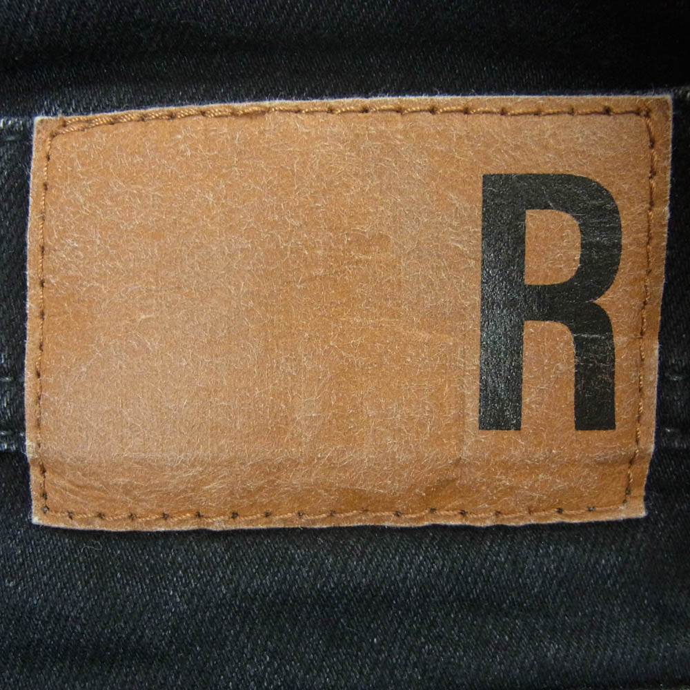 ROTTWEILER ロットワイラー RW-M7A-03019 ボタンフライ スキニー デニム パンツ 日本製 ブラック系 30【中古】