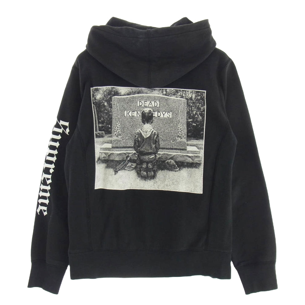 Supreme シュプリーム 14ss Dead Kennedys Pullover プルオーバー パーカー ブラック系 S【中古】