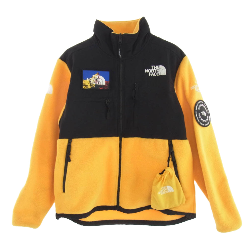 THE NORTH FACE ノースフェイス F19C199 7 SUMMITS 95 RETRO DENALI JACKET フリース ジャケット ブラック系 イエロー系 M【中古】