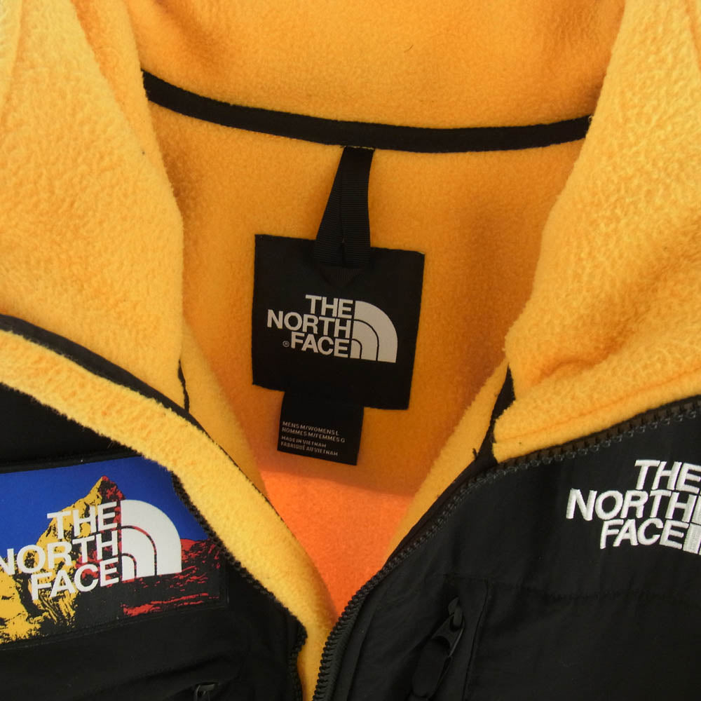 THE NORTH FACE ノースフェイス F19C199 7 SUMMITS 95 RETRO DENALI JACKET フリース ジャケット ブラック系 イエロー系 M【中古】