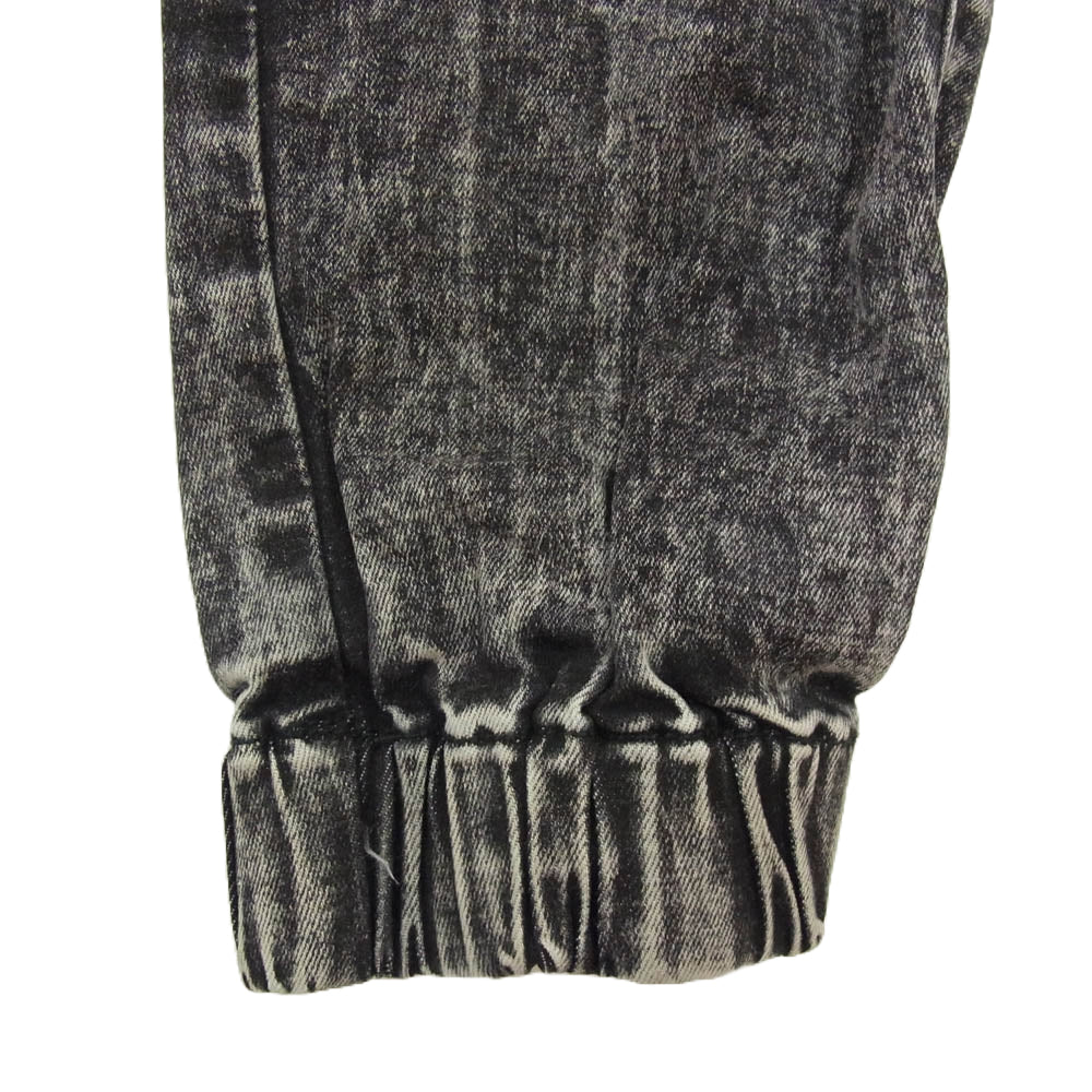 ゼインローブ Black Denim Jogger Pants ブラック デニム ジョガー パンツ ブラック系 32【中古】