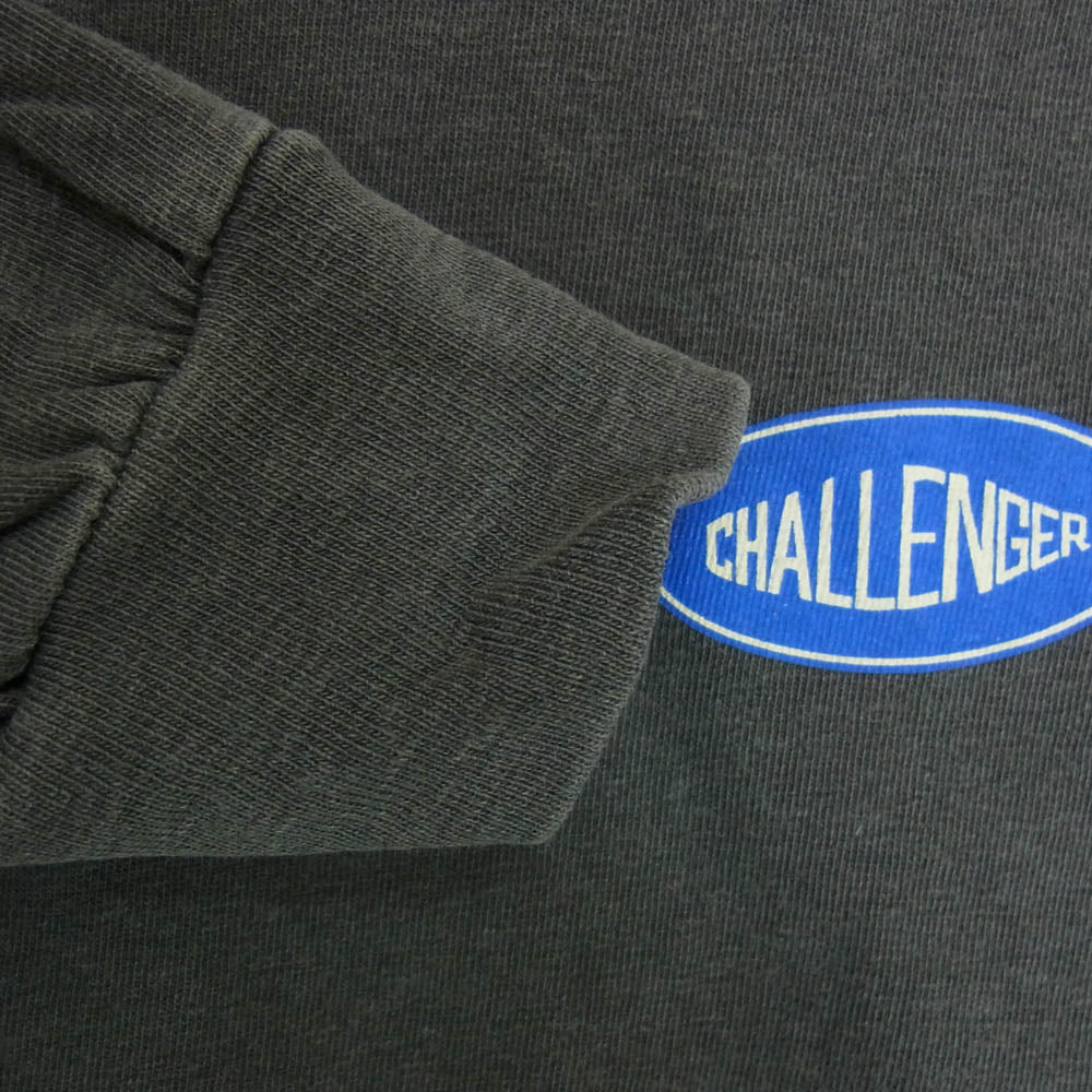 CHALLENGER チャレンジャー 23AW LS B.D SOUTH TIGER TEE タイガー 長袖 Tシャツ グレー系 XL【中古】