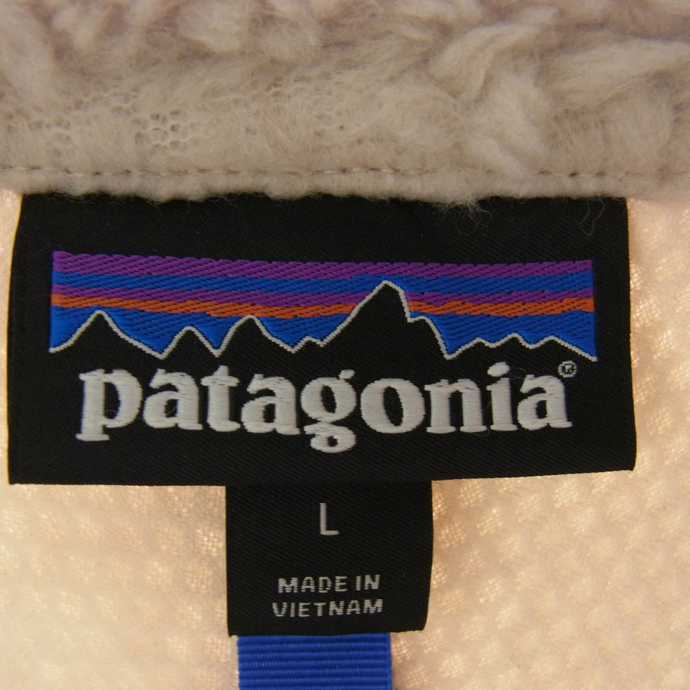 patagonia パタゴニア 23AW 23056 Retro X Jacket メンズ クラシック レトロX フリース ジャケット ベージュ系 L【美品】【中古】