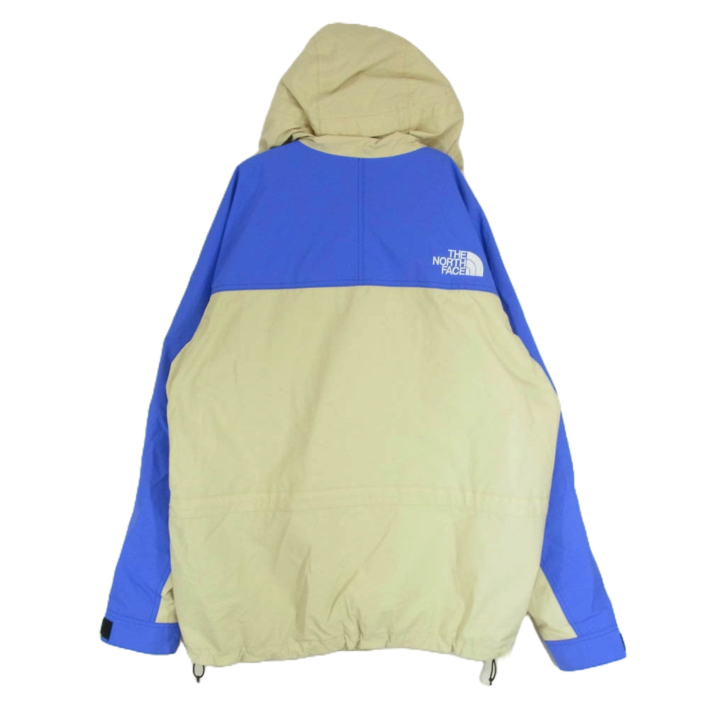 THE NORTH FACE ノースフェイス NPW62236 Mountain Light Jacket マウンテンライトジャケット グラベル ソーラーブルー ベージュ系 XL【中古】