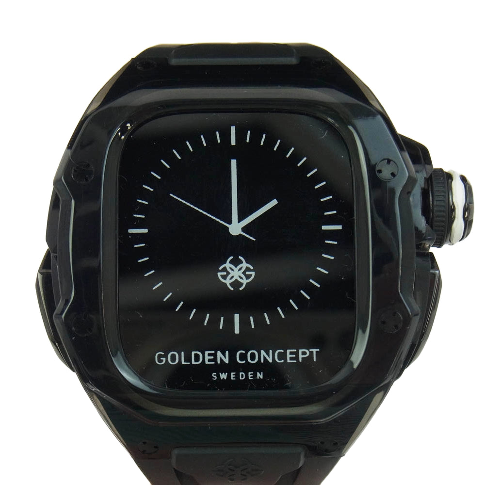 ゴールデン コンセプト RSTR49 SMOKEY BLACK Apple Watch Case アップルウォッチ ケース ブラック系【中古】