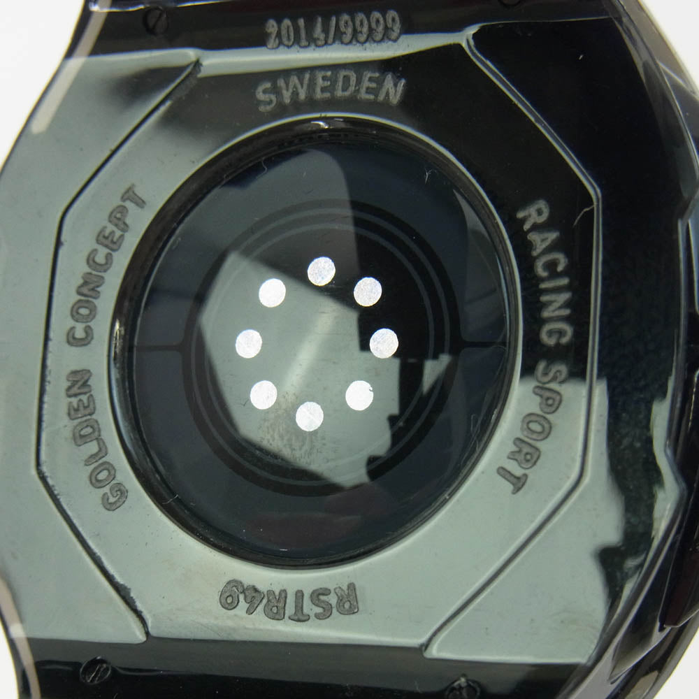 ゴールデン コンセプト RSTR49 SMOKEY BLACK Apple Watch Case アップルウォッチ ケース ブラック系【中古】