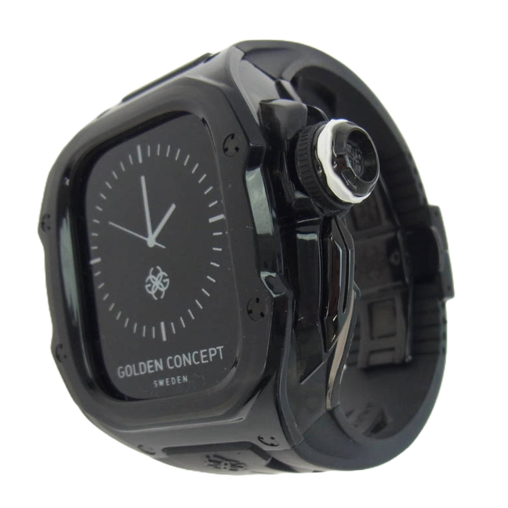 ゴールデン コンセプト RSTR49 SMOKEY BLACK Apple Watch Case アップルウォッチ ケース ブラック系【中古】