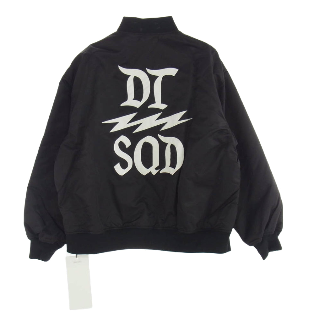 WTAPS ダブルタップス 23SS 231TQDT-JKM01 TEAM JACKET NYLON TWILL チーム ジャケット ナイロン ツイル ブラック系 03【新古品】【未使用】【中古】