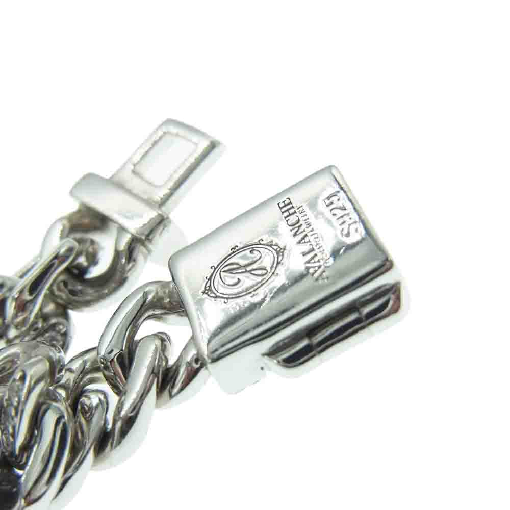 AVALANCHE アバランチ マイアミ ジルコニア ネックレス 7mm 45cm シルバー系【美品】【中古】