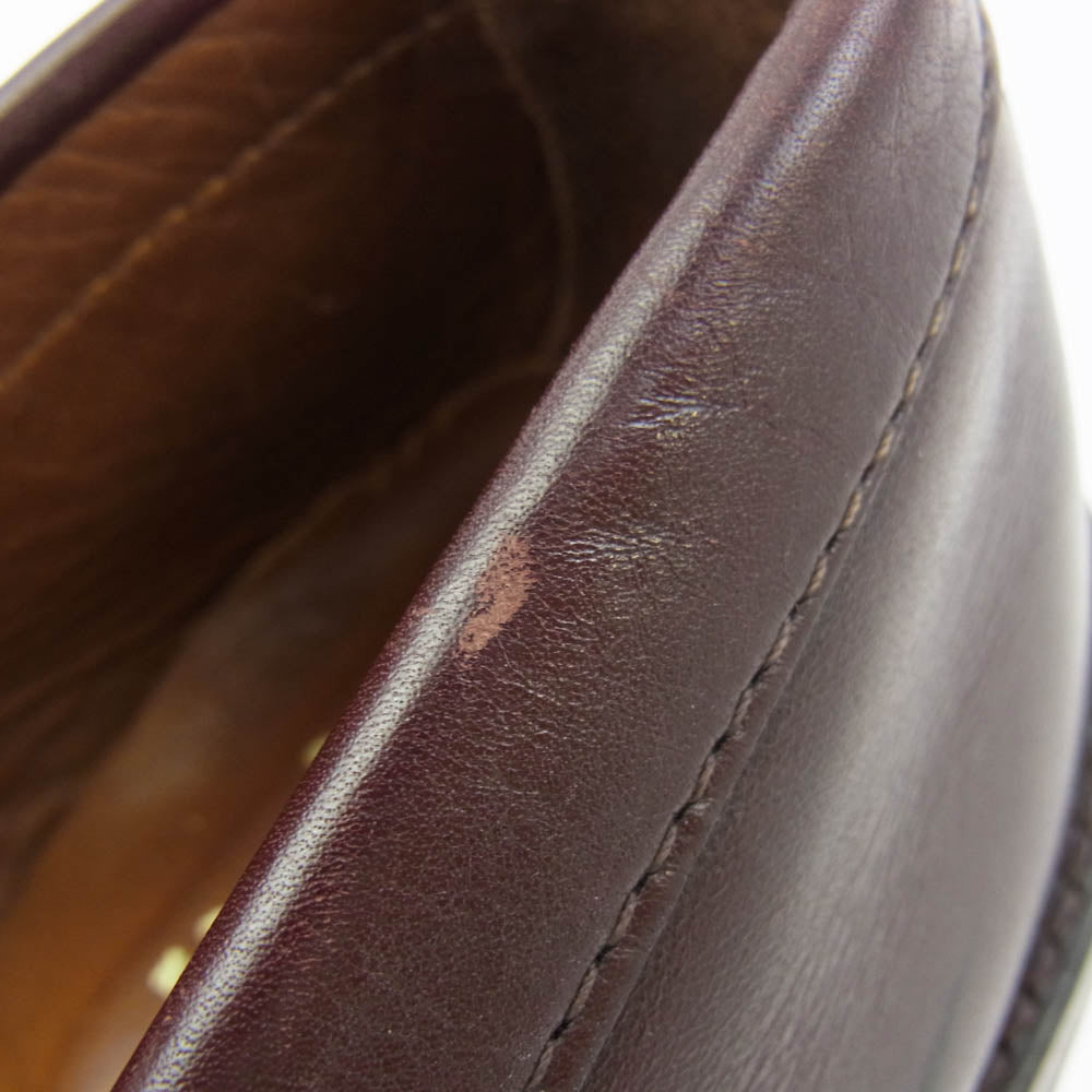 ALDEN オールデン 984 ペニー ローファー コインローファー バーガンディ 赤みがかった茶色 US11.5【中古】