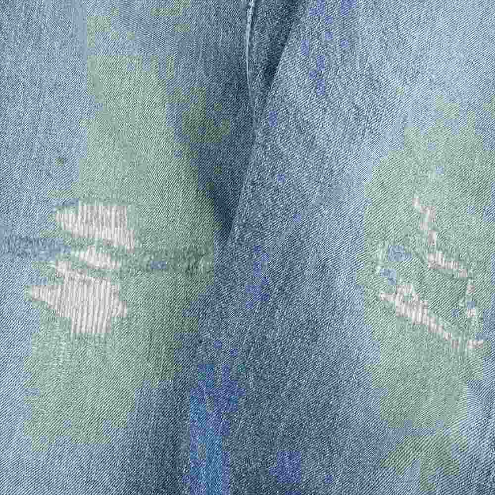 Levi's リーバイス オリジナル 50s 501XX BIGE 紙パッチ ボタン裏刻印無し 鉄製リベット刻印16 オフセット デニムパンツ ライトブルー系 W32インチ程度【中古】