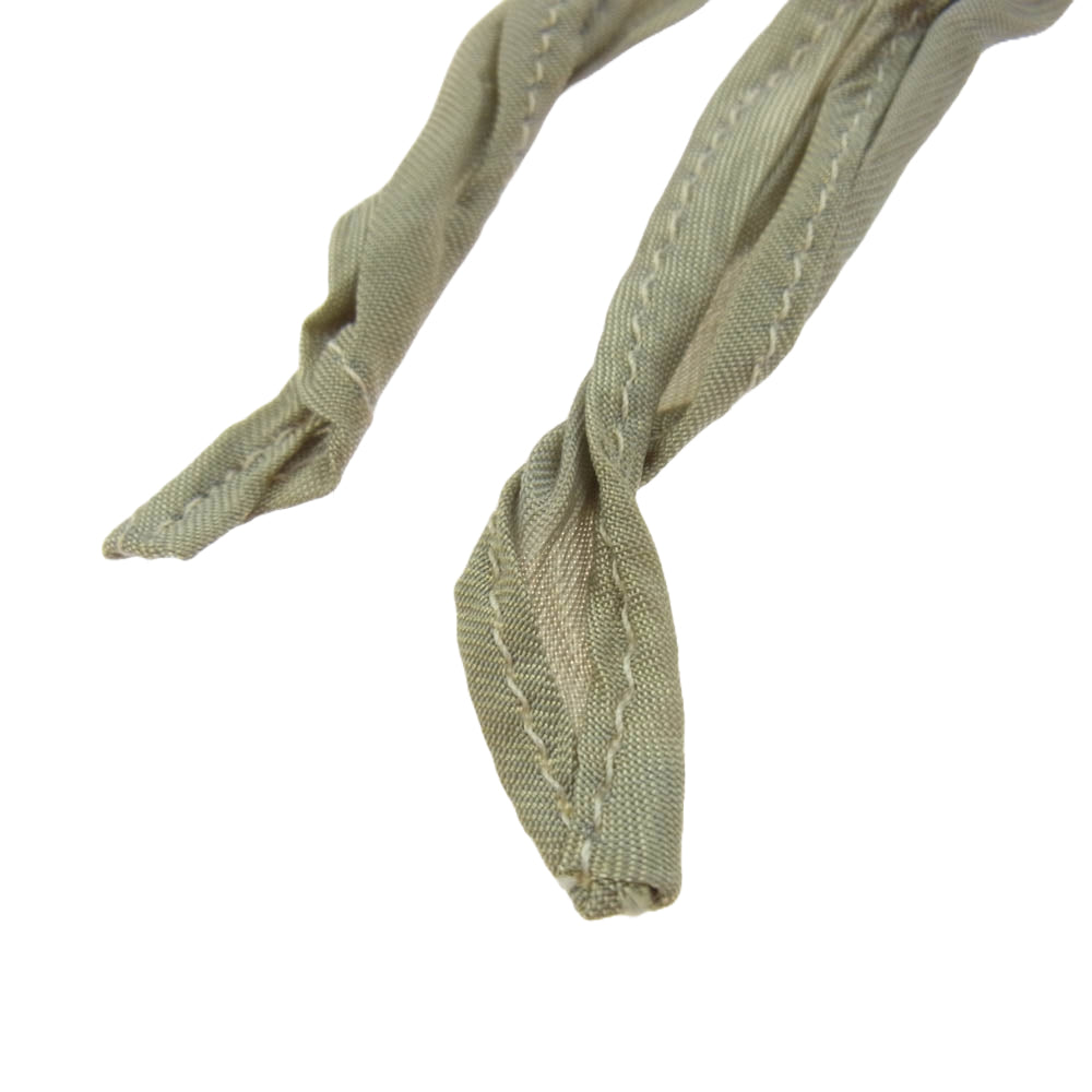 JIL SANDER ジルサンダー Ripple リップル Oリング スカーフ ネックレス グレー系【中古】