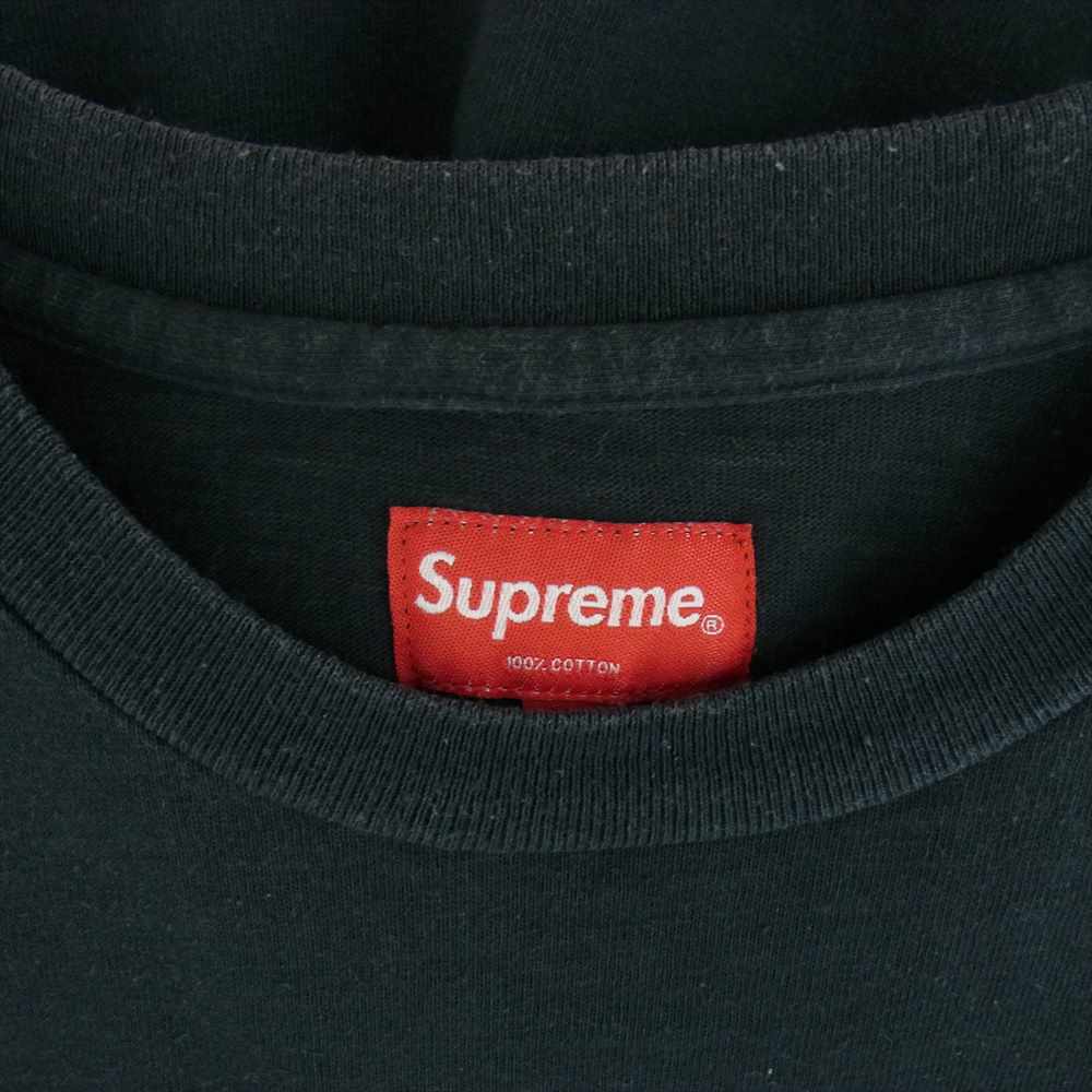 Supreme シュプリーム POCKET TEE ポケット 半袖 Tシャツ ブラック系 S【中古】