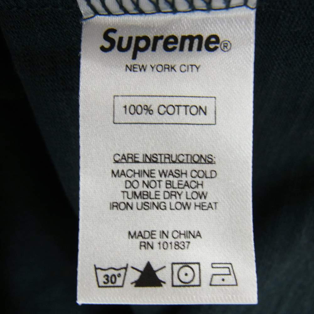 Supreme シュプリーム POCKET TEE ポケット 半袖 Tシャツ ブラック系 S【中古】