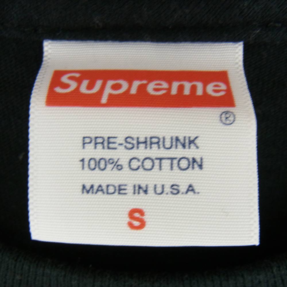 Supreme シュプリーム 18AW TABBOO GROUP TEE タブーグループ 半袖 Tシャツ ブラック系 S【中古】