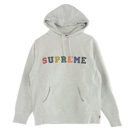 Supreme シュプリーム 19AW The Most Hooded Sweatshirt ザ モスト フーデッド スウェット シャツ グレー系 S【中古】