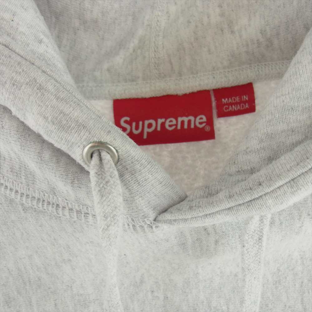 Supreme シュプリーム 19AW The Most Hooded Sweatshirt ザ モスト フーデッド スウェット シャツ グレー系 S【中古】