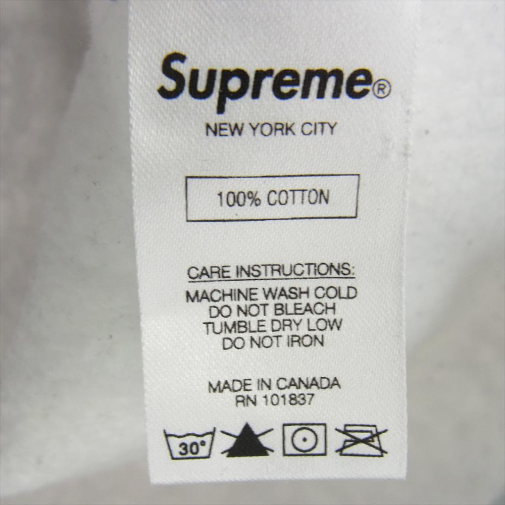 Supreme シュプリーム 19AW The Most Hooded Sweatshirt ザ モスト フーデッド スウェット シャツ グレー系 S【中古】