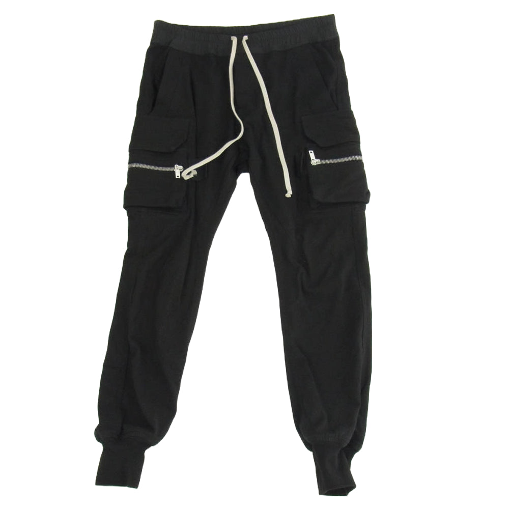 Rick Owens リックオウエンス 24SS RU01D3396-BA MASTODON CARGO マストドン カーゴ パンツ ブラック系 50【中古】