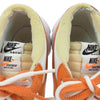 NIKE ナイキ DD1877-100 × sacai サカイ BLAZER LOW MAGMA ORANGE ブレーザーロー マグマオレンジ ローカットスニーカー ホワイト系 オレンジ系 26cm【中古】