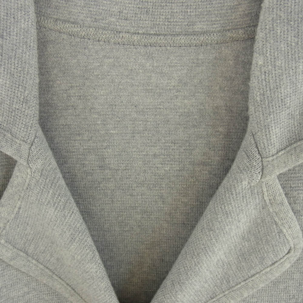 Lucien Pellat-Finet ルシアンペラフィネ バック スカルデザイン コットン テーラード ジャケット グレー系 S【中古】