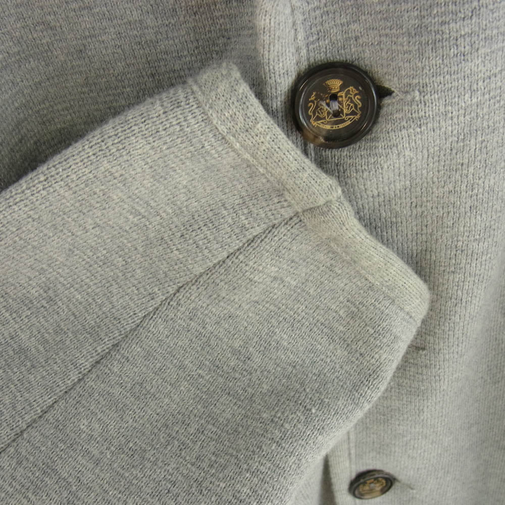 Lucien Pellat-Finet ルシアンペラフィネ バック スカルデザイン コットン テーラード ジャケット グレー系 S【中古】