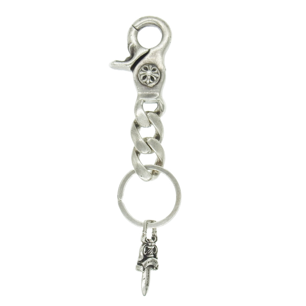 CHROME HEARTS クロムハーツ（原本無） CLP CHN CLASSIC-S ショート クラシックリンク キーチェーン シルバー系【中古】