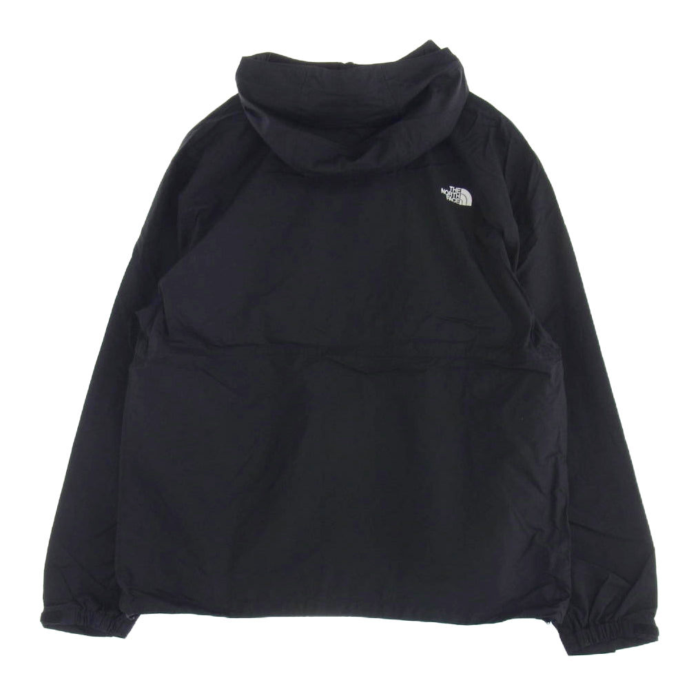 THE NORTH FACE ノースフェイス NP72230 Compact Jacket コンパクト ジャケット シェルジャケット スタッフサック付き ブラック系 XL【新古品】【未使用】【中古】