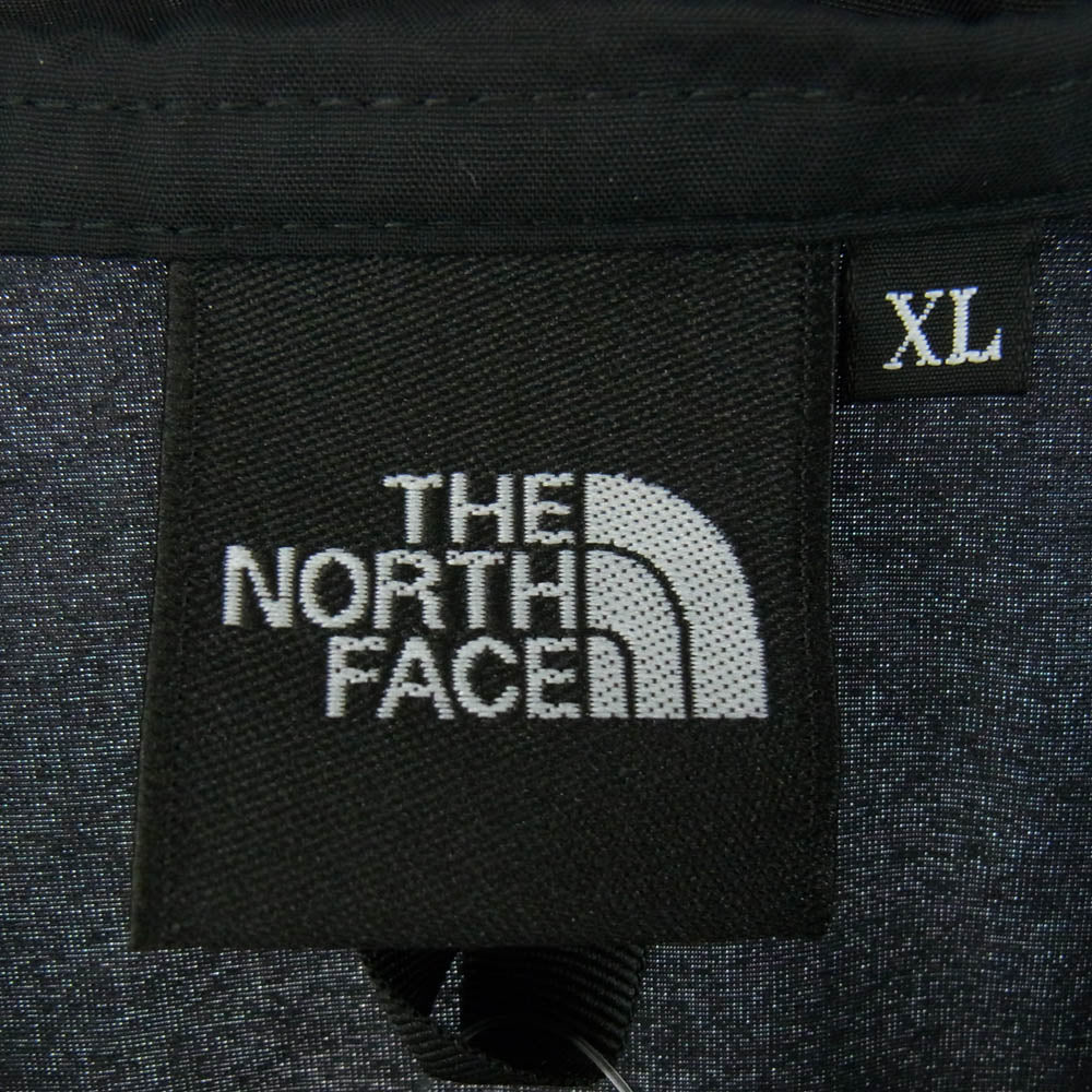 THE NORTH FACE ノースフェイス NP72230 Compact Jacket コンパクト ジャケット シェルジャケット スタッフサック付き ブラック系 XL【新古品】【未使用】【中古】