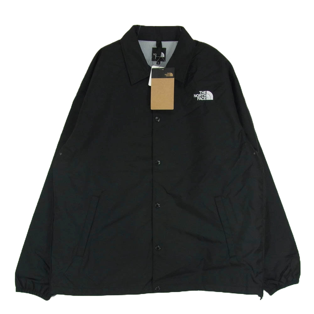 THE NORTH FACE ノースフェイス NP72450 THE COACH JACKET ザ コーチ ジャケット 撥水 加工 ブラック系 L【新古品】【未使用】【中古】