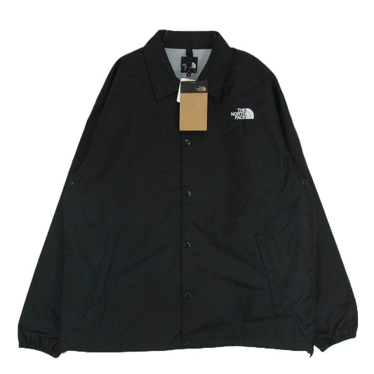 THE NORTH FACE ノースフェイス NP72450 THE COACH JACKET ザ コーチ ジャケット 撥水 加工 ブラック系 L【新古品】【未使用】【中古】