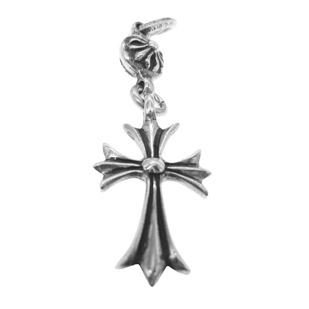 CHROME HEARTS クロムハーツ（原本有） 1B TINY CH CRS 1ボール タイニー CHクロス ペンダントトップ シルバー系【中古】