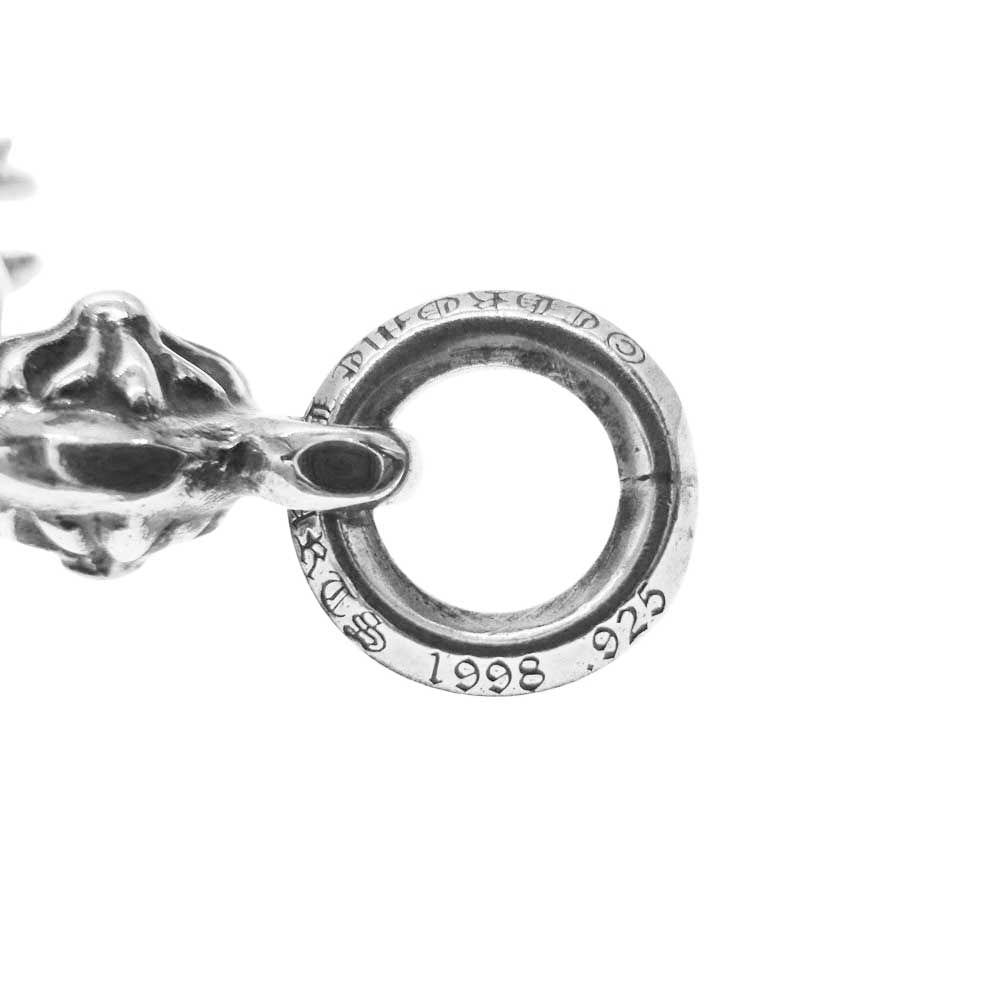 CHROME HEARTS クロムハーツ（原本有） 1B TINY CH CRS 1ボール タイニー CHクロス ペンダントトップ シルバー系【中古】