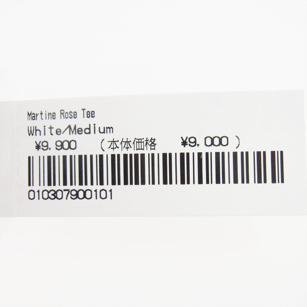 Supreme シュプリーム 24AW Martine Rose Tee マーティンローズ Tシャツ ホワイト系 M【極上美品】【中古】