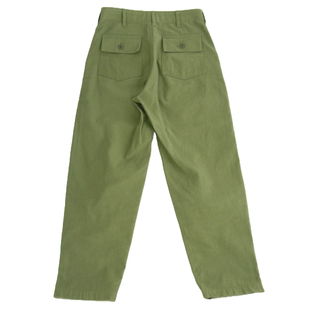 THE SHINZONE ザ シンゾーン 15AMSPA18 BAKER PANTS ベイカー パンツ グリーン系 34【中古】