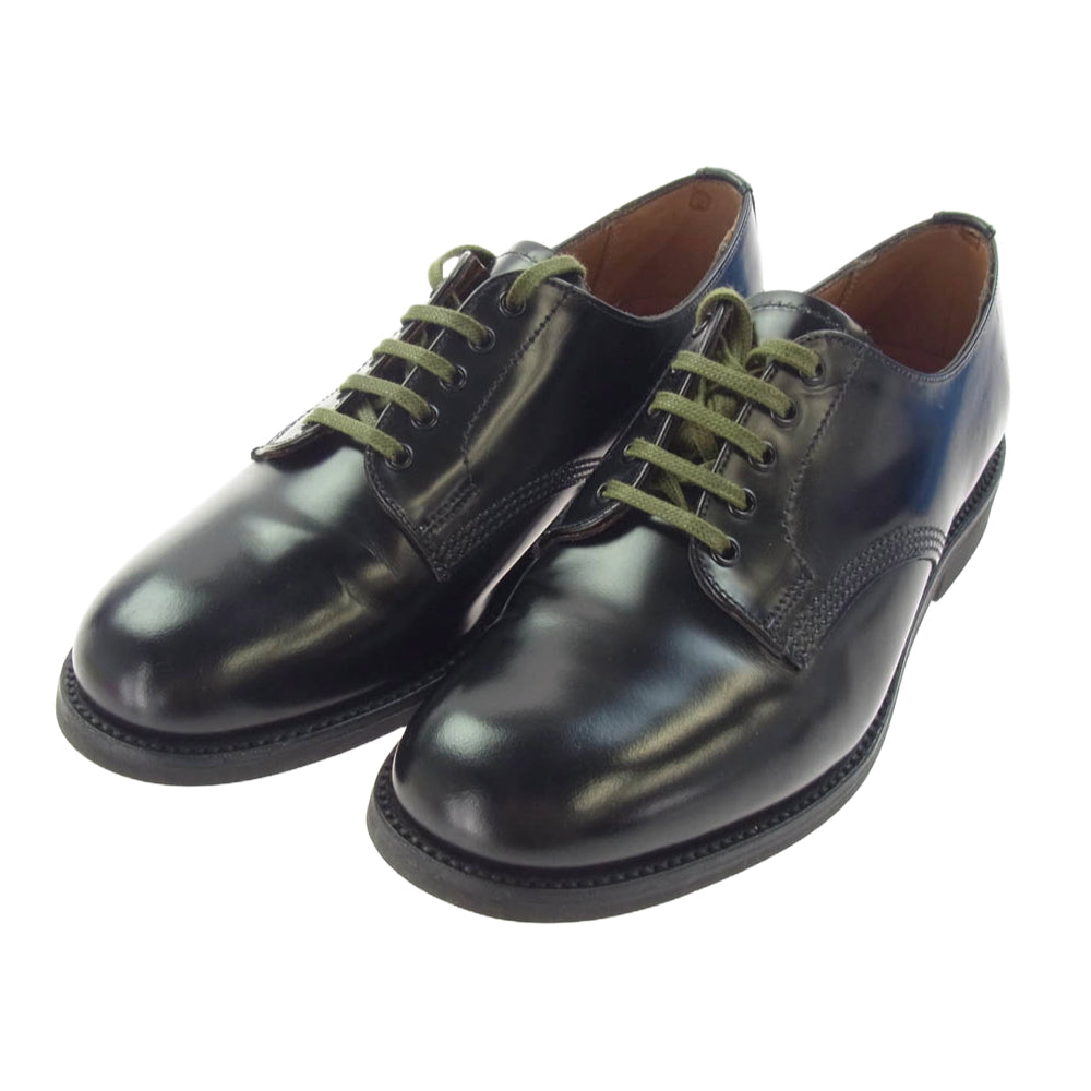 SANDERS サンダース 1522B Female Plain Toe Shoe プレーン トゥ シューズ ブラック系 4.5【中古】