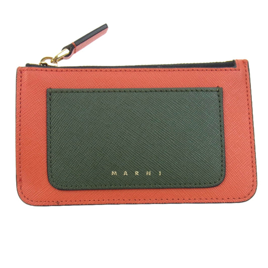 MARNI マルニ PFMO0025U3 コイン カード ケース マルチカラー系【美品】【中古】