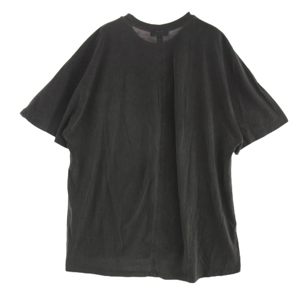 BALENCIAGA バレンシアガ 19SS 556115 TYK28 コピーライト スモールロゴ オーバーサイズ Tシャツ 半袖カットソー グレー系 S【中古】