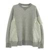 Sacai サカイ 24SS SCM-058 Sweat Nylon Twill Pullover スポンジ スウェット ブルゾン ドッキング トレーナー グレー系 3【中古】