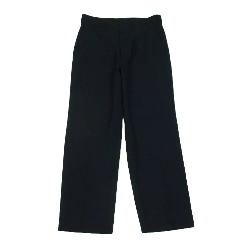 24AW COMOLI ウールサージ パンツ navy 1 COMOLI ウール サージ パンツ, Navy – Navyblue