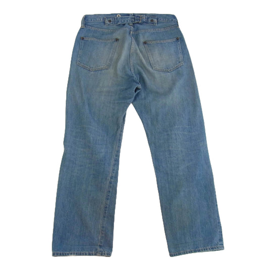 A.PRESSE アプレッセ 23SS 23SAP-04-06H No.2 Washed Denim Pants ウォッシュド デニム パンツ インディゴブルー系 30【中古】